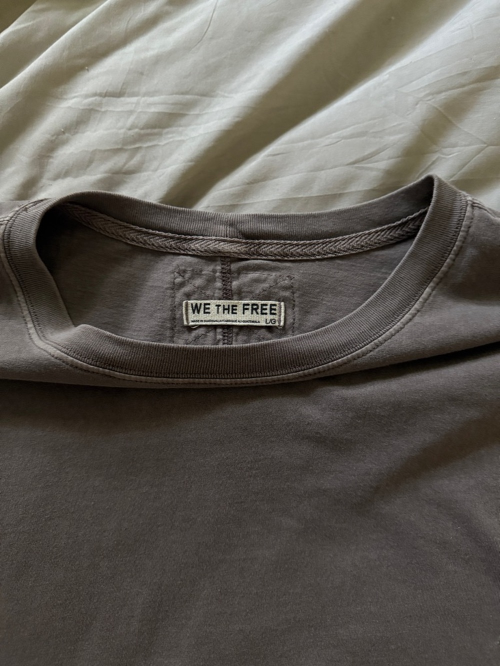 We The Free Short Sleeve Tee - Dusted Cocoa Large